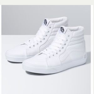 Vans Canvas SK8-HI White